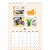 Calendrier photo A4 (20 x 30 cm) — Pattes de chat et gribouillis [couverture]