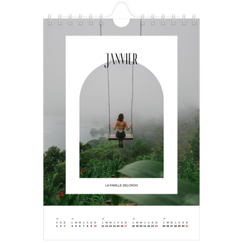 Calendrier photo A5 — L'arche ouverte
