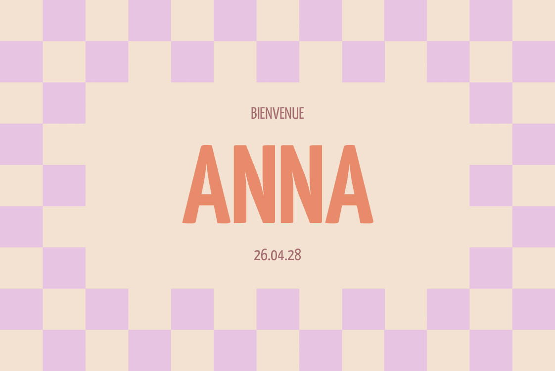 Cartons d'invitation — Pop & tendresse