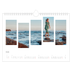 Calendrier photo A4 — Fragments de voyage [Mai]