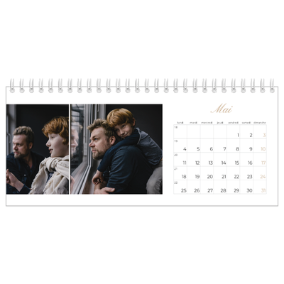 Calendrier de bureau — Diaporama [couverture]