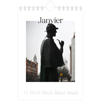 Calendrier photo A5 — Mon carnet de voyage