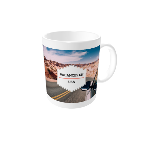 Mug personnalisé — Carnet de voyage