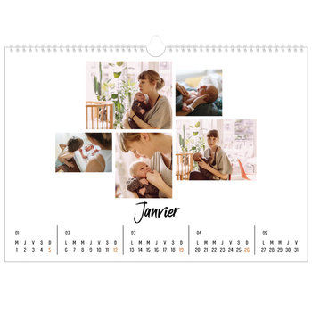 Calendrier photo A3 — Journal Intime