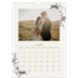 A3 Calendrier annuel — Encre & lierre [Janvier]