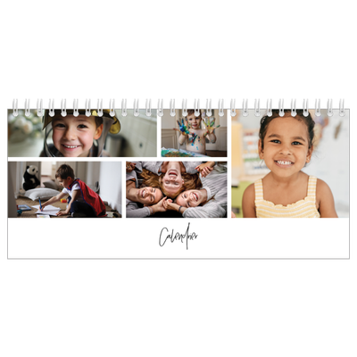 Calendrier de bureau — Arrangements photo [couverture]