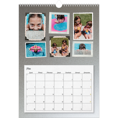 A3 Calendrier annuel — Collection de photos [couverture]