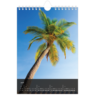 Calendrier photo A5 — Panorama [Avril]