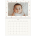Calendrier photo A4 double (30 x 40 cm) — Cerise sur le bonheur [Avril]