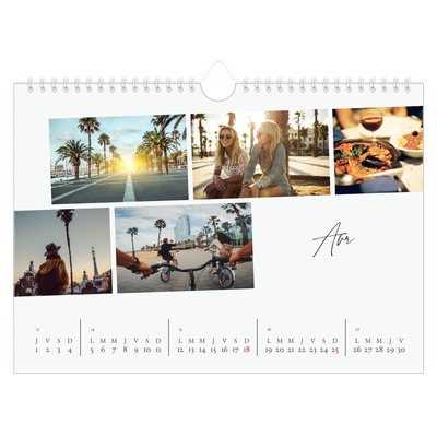 Calendrier photo A4 — Escapade citadine [Avril]
