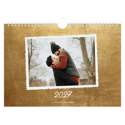Calendrier photo A4 — Collection de photos [couverture]