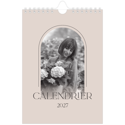 Calendrier photo A5 — Simplement botanique [couverture]