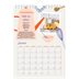 Calendrier photo A5 — Une année de recettes [Janvier]