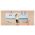 Calendrier de bureau — Touches de rouge [couverture]