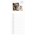 Calendrier mural long  — Esprit scrapbook [Mars]