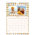 Calendrier photo A5 — Motifs rétros [Janvier]
