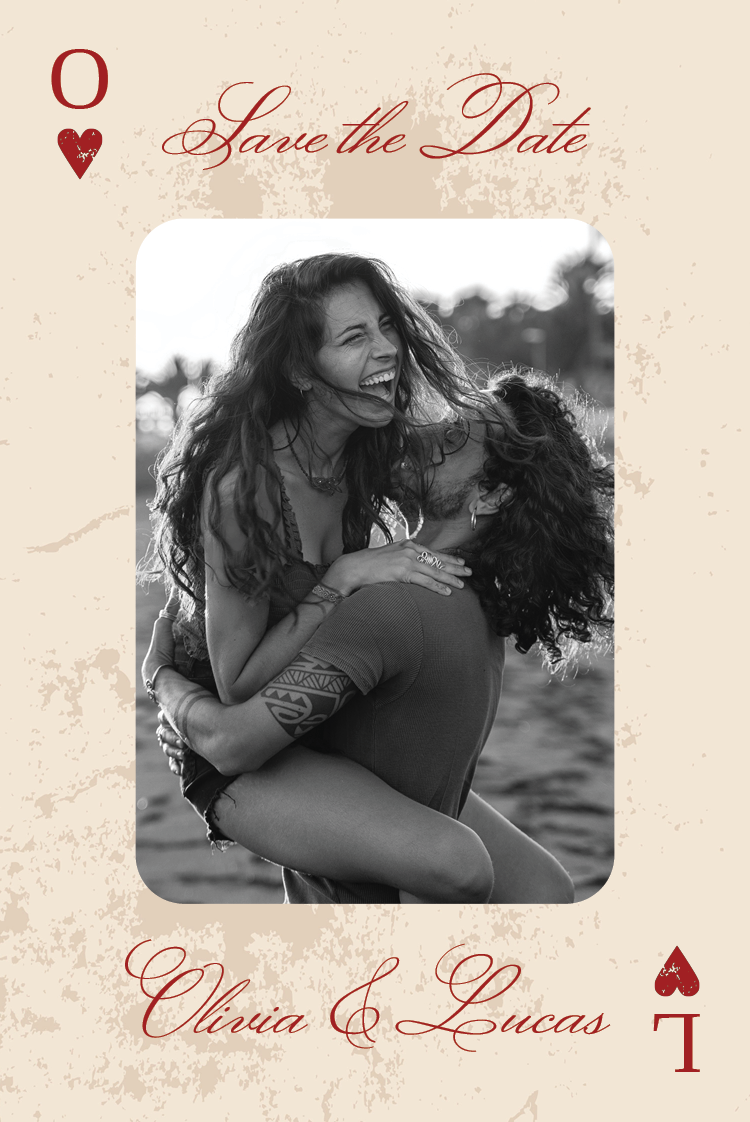 Save the date — As de cœur