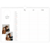 Calendrier photo A3 — Agenda une ébauche - Famille de 3 [Janvier]