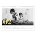 Calendrier photo A4 — Larges numéros brillants [Février]