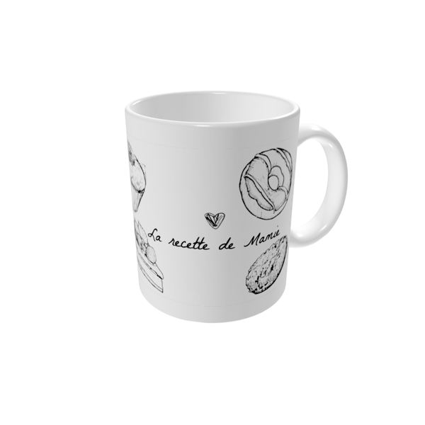 Mug personnalisé — Les recettes de Mamie