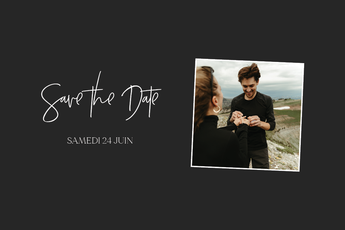 Save the date — Rester simple