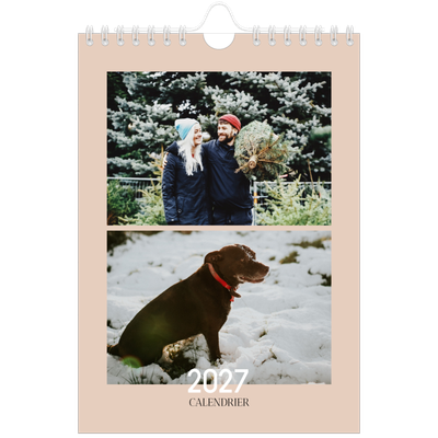 Calendrier photo A5 — Superposition [couverture]