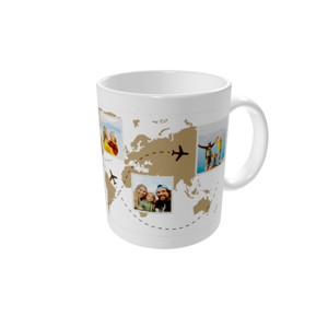 Mug personnalisé — Globe-trotter