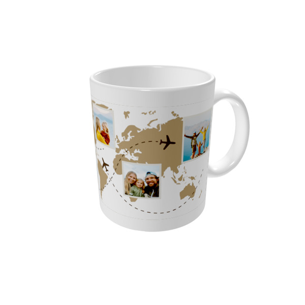 Mug personnalisé — Globe-trotter