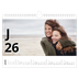 Calendrier photo A4 — Jolie lettre [Janvier]
