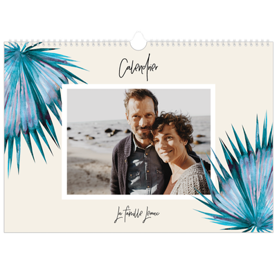 Calendrier photo A3 — Fleurs entremélées [couverture]