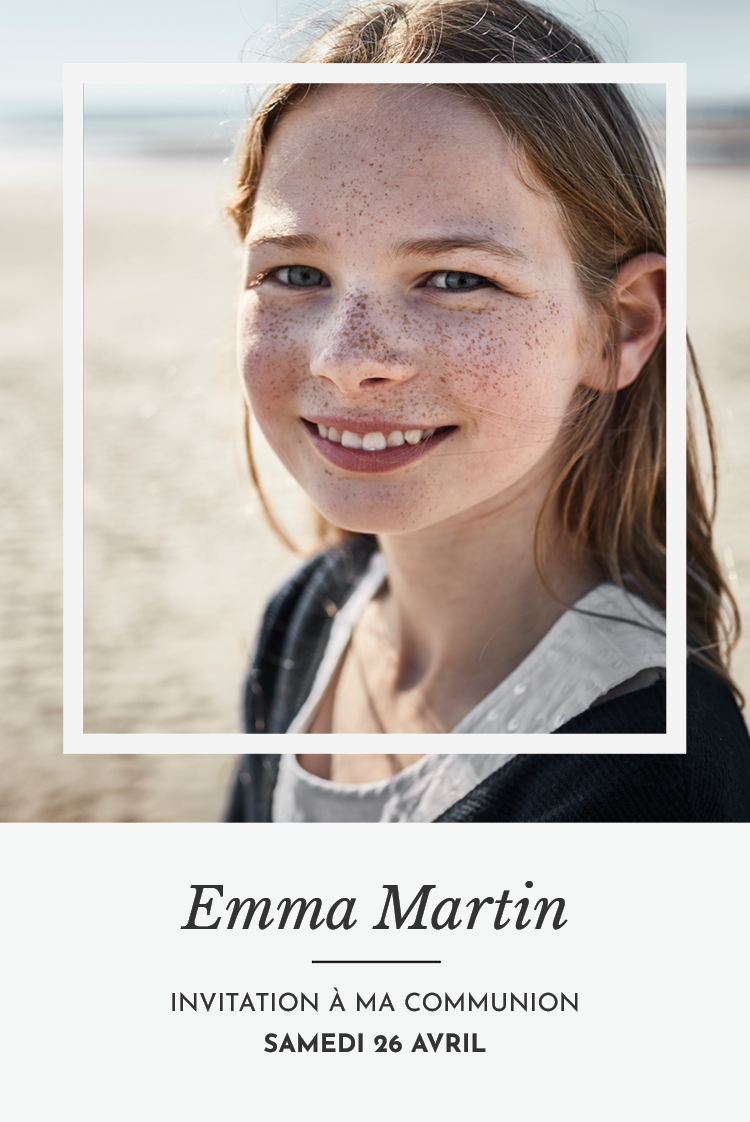 Cartons d'invitation — Superposition de cadre