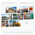 Calendriers annuels carré — Escapade citadine [Février]