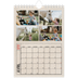 Calendrier photo A5 — Craft effet tampon [Avril]