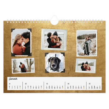 Calendrier photo A4 — Collection de photos