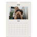 Calendrier photo A4 (20 x 30 cm) — Ivoire simple [couverture]