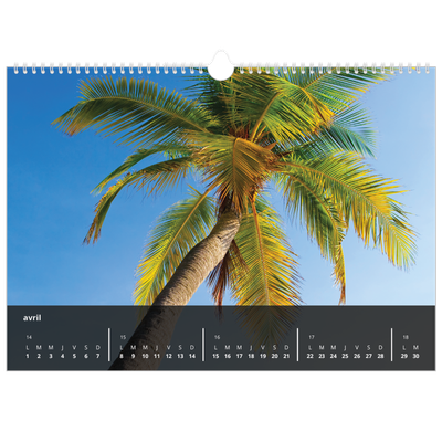 Calendrier photo A3 — Panorama [Avril]