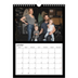 Calendrier photo A4 (20 x 30 cm) — Bodures noires [Janvier]