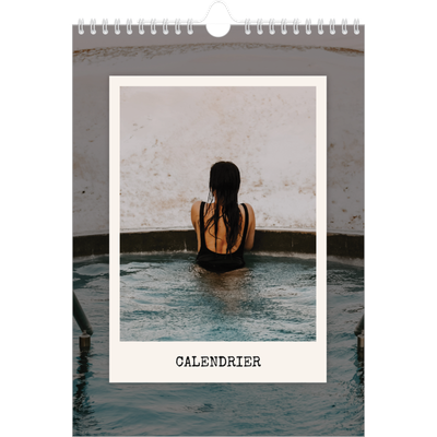 Calendrier photo A4 (20 x 30 cm) — L'édition portrait [couverture]