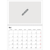 Calendrier photo A4 double (30 x 40 cm) — Créez votre produit [couverture]