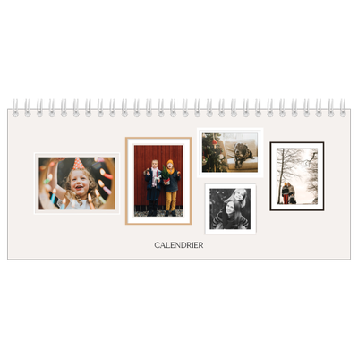 Calendrier de bureau — Galerie de mur photo [couverture]