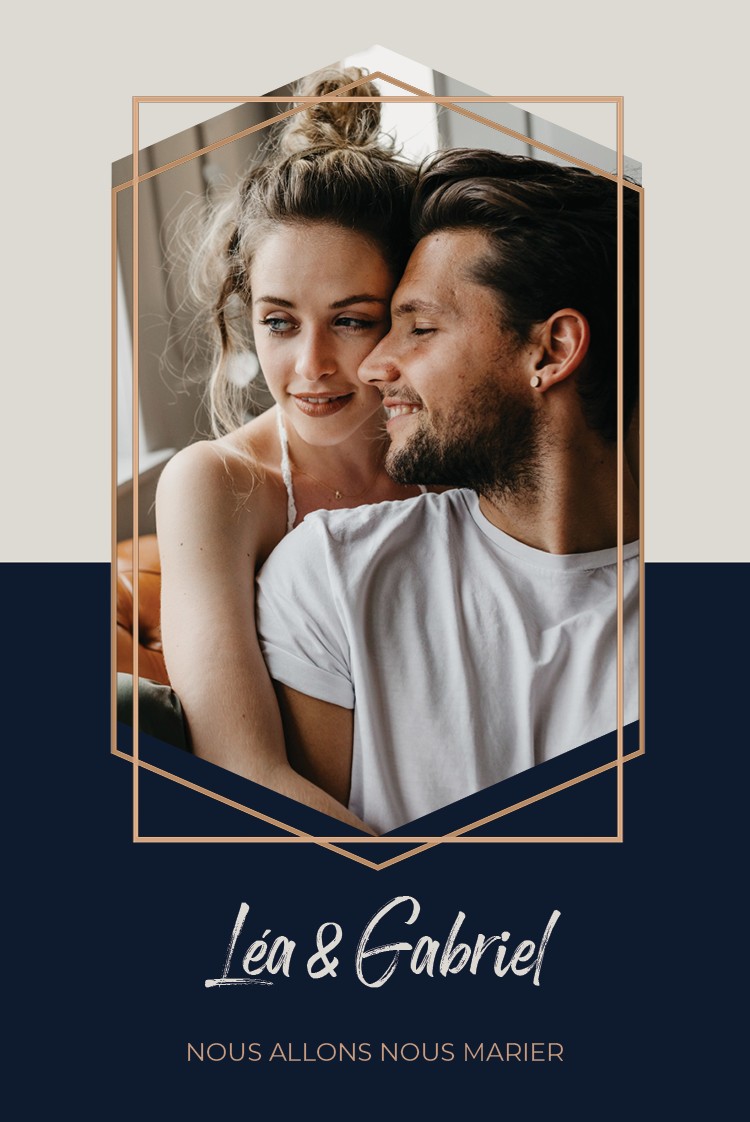 Cartons d'invitation — Graphique élégant