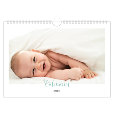 Calendrier photo A4 — Bienvenu au monde [couverture]