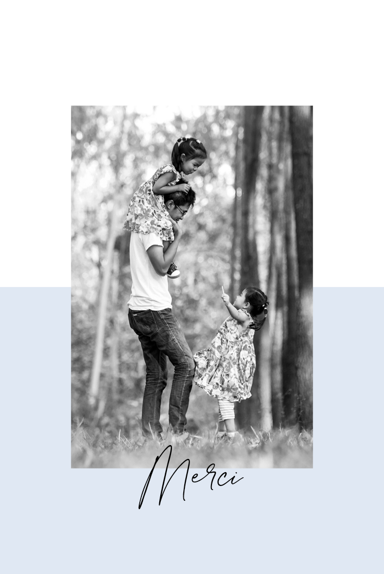 Carte de remerciement — Remerciements roses