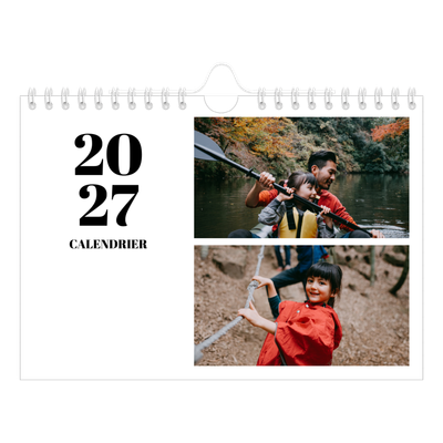Calendrier photo A5 — Sérif et moments [couverture]
