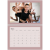 Calendrier photo A4 double (30 x 40 cm) — Neo Scandi [Mars]