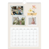 Calendrier photo A4 (20 x 30 cm) — Scrapbook vintage [couverture]