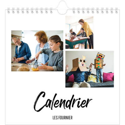Calendriers annuels carré — Journal Intime [couverture]