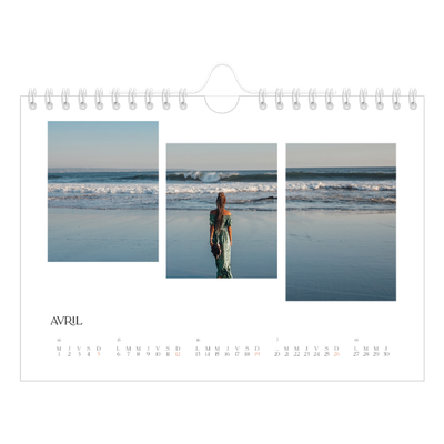 Calendrier photo A5 — Fragments de voyage [couverture]