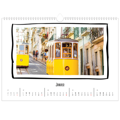 Calendrier photo A3 — Instants d'album photo [Janvier]