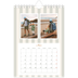 Calendrier photo A5 — Lettrages et rayures [Mars]